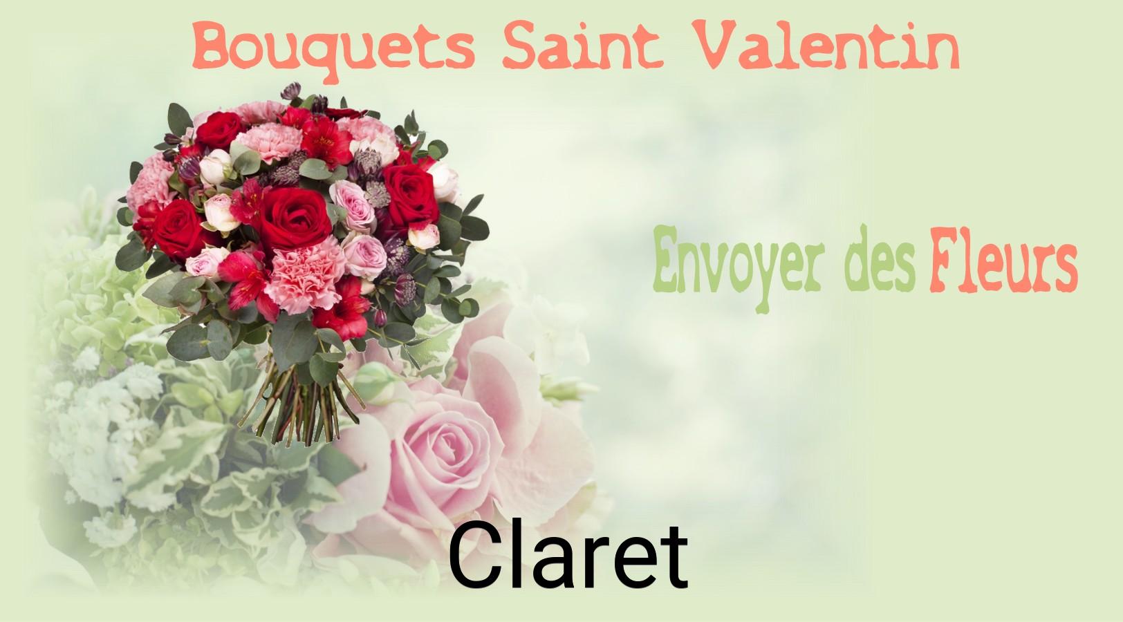 Roses de Saint-Valentin livrées à Claret